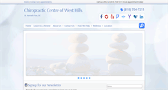 Desktop Screenshot of chiropracticcentre.net